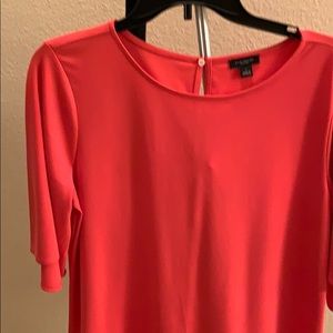 Ann Taylor blouse coral color